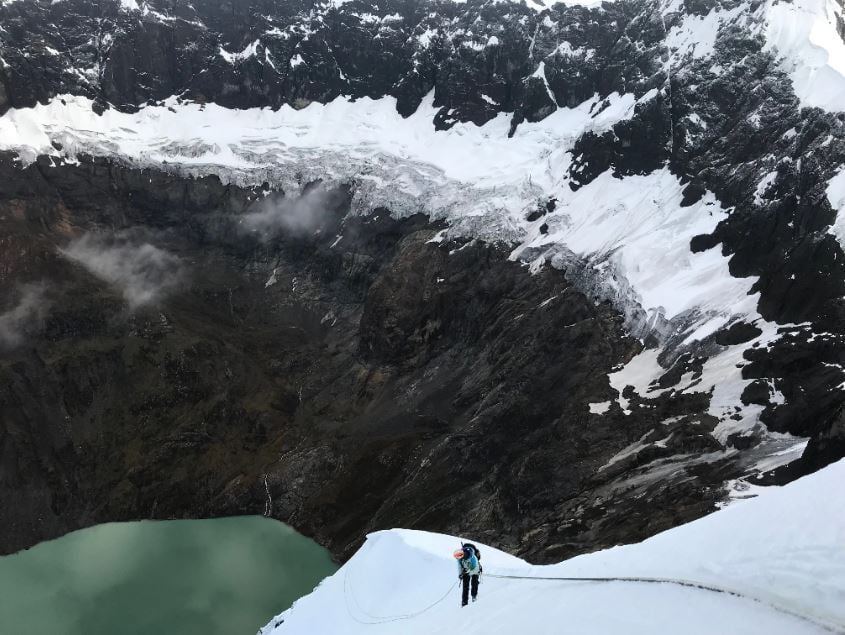 montaña nieve
